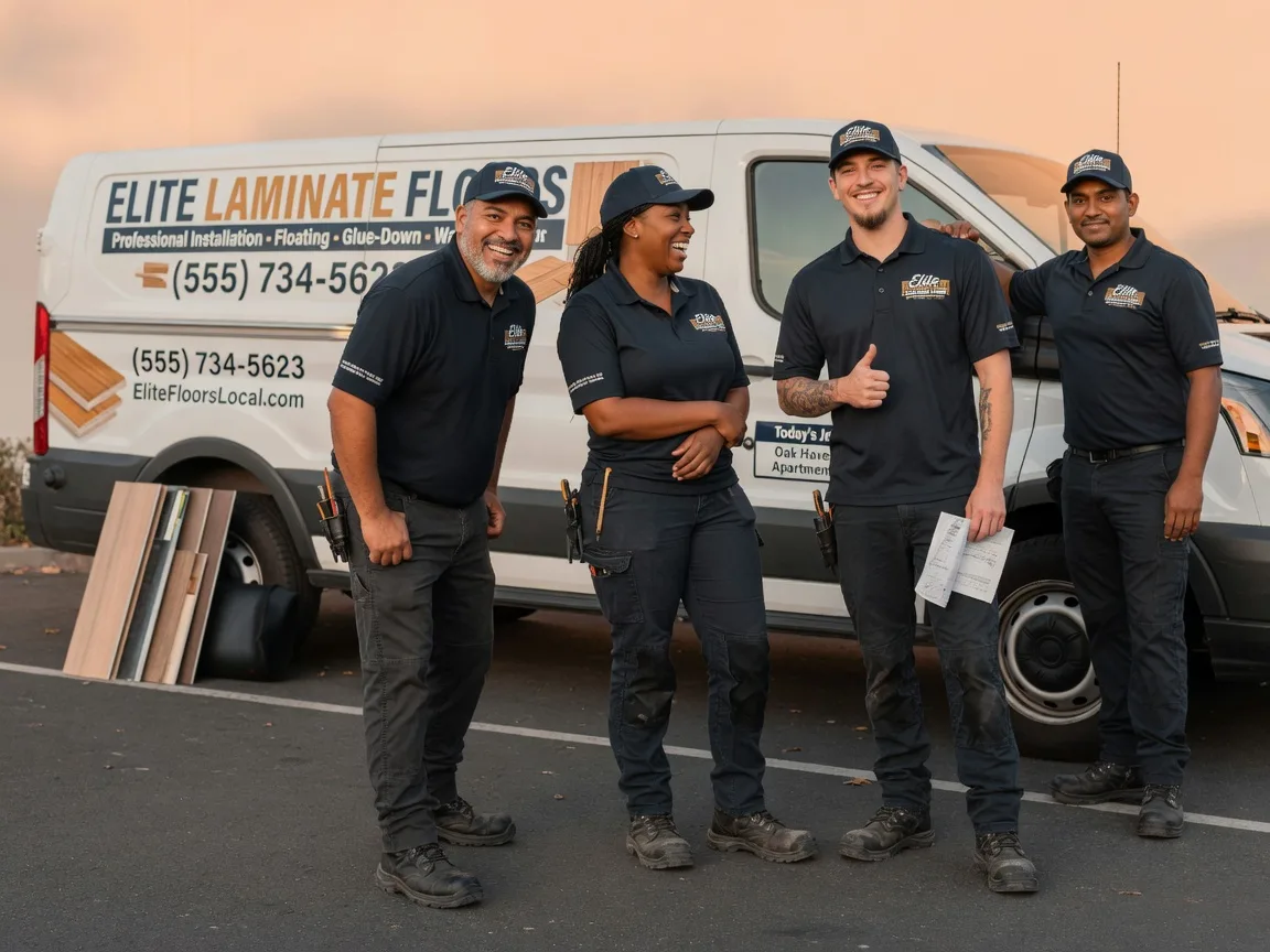 Laminate flooring installation company in Morrow, OH